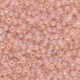 Miyuki seed beads 11/0 - Matted transparent pale pink ab 11-155FR